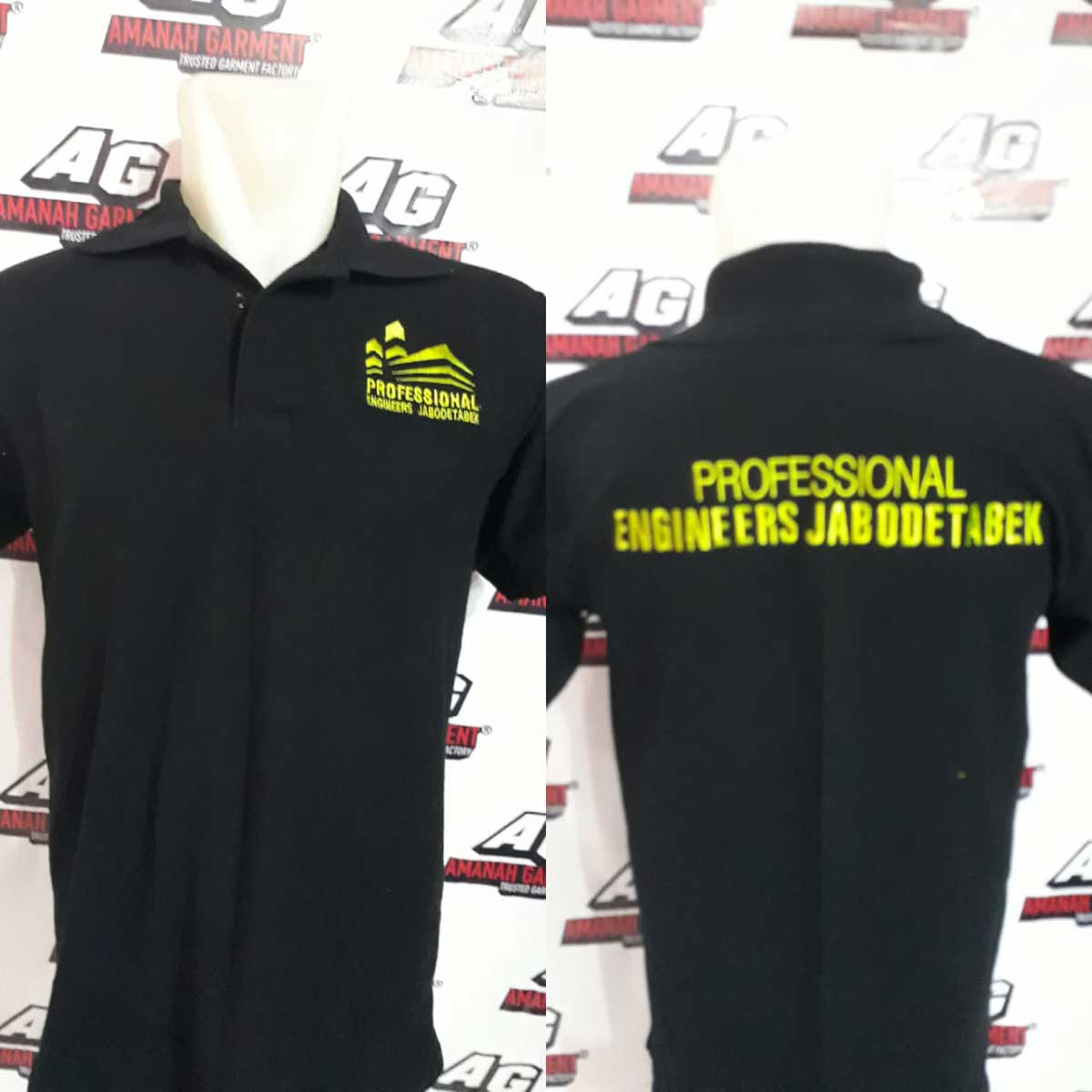 PRODUSEN BUAT KAOS POLO SHIRT BORDIR CUSTOM YANG TERPERCAYA Pabrik